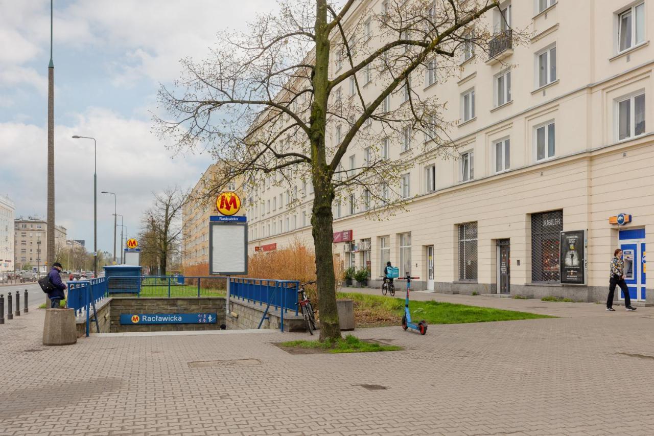 Metro Raclawicka Cozy Studio Apartment By Noclegi Renters Warschau Exterior foto