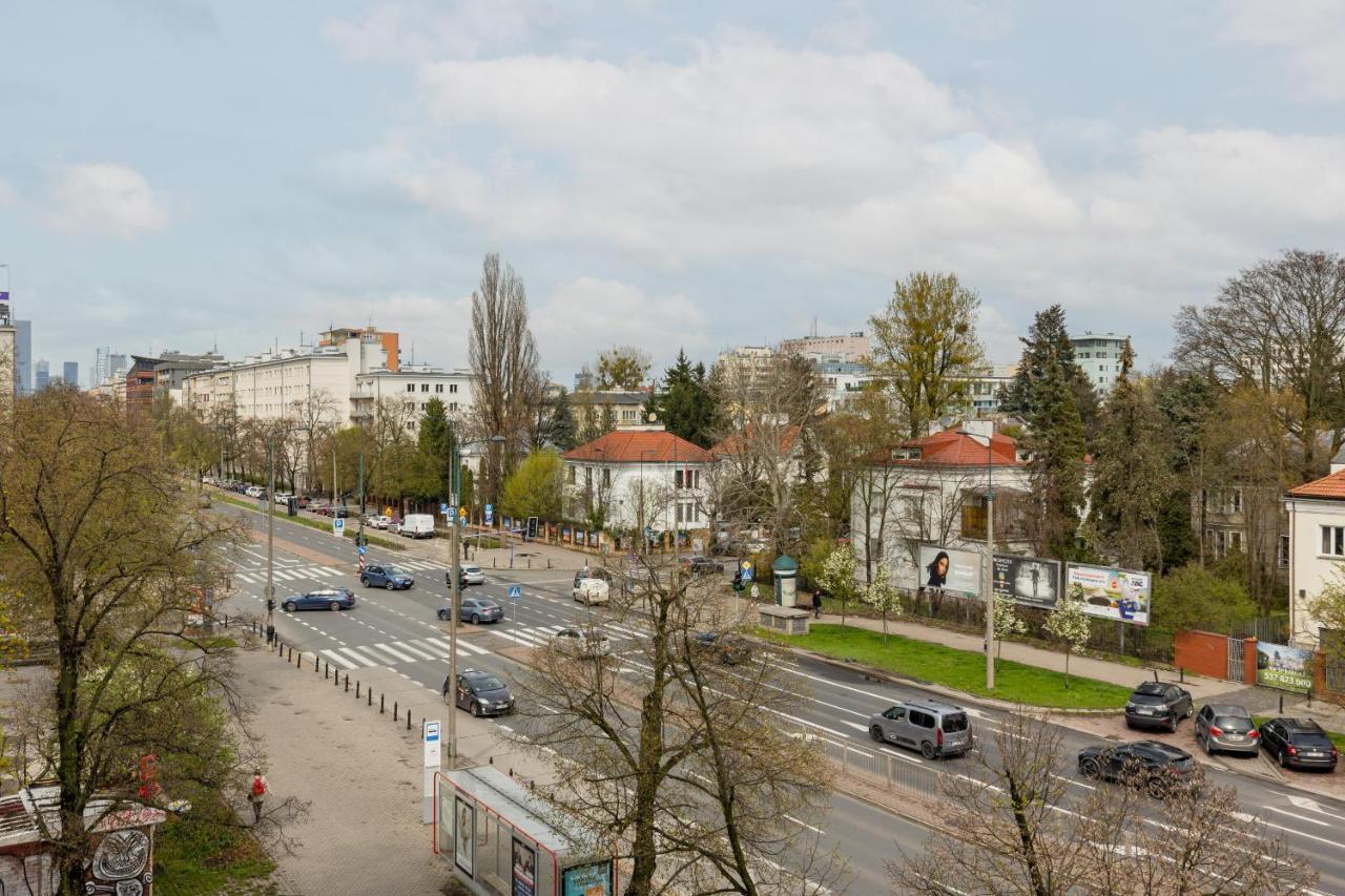 Metro Raclawicka Cozy Studio Apartment By Noclegi Renters Warschau Exterior foto
